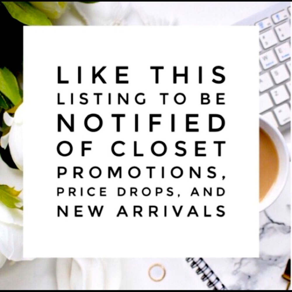 ✨Like This Listing to Save My Closet✨